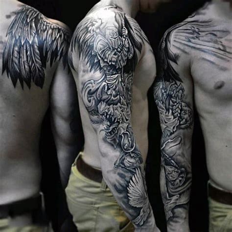 Warrior Arm Tattoos For Men