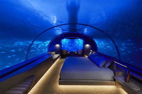 Underwater Hotel Rooms That Go Deep Below The Sea Surface