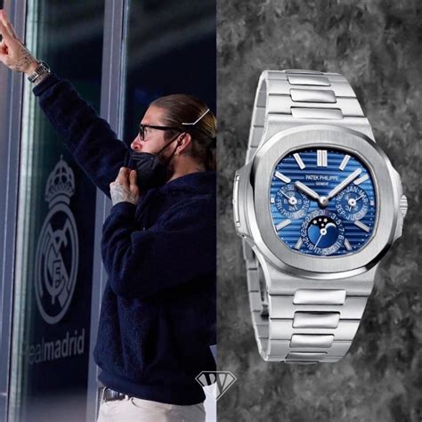 Sergio Ramos Patek Philippe Nautilus Perpetual Calendar Super