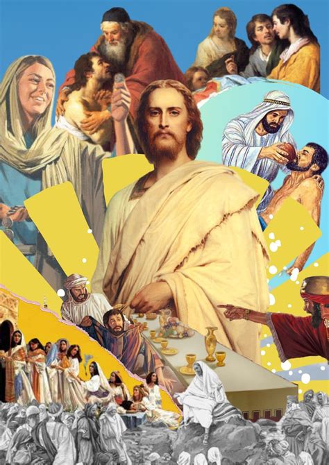 Jesus Collage Computer Wallpaper