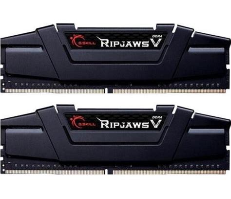 G SKILL 8GB 3200MHz Ripjaws V Black CL16 2x4GB Pamięci RAM DDR4