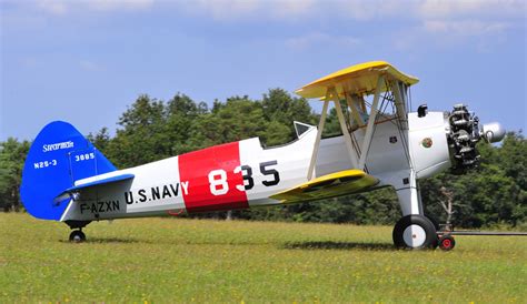 Stearman Kaydet Model Trainer Pt N S History Design