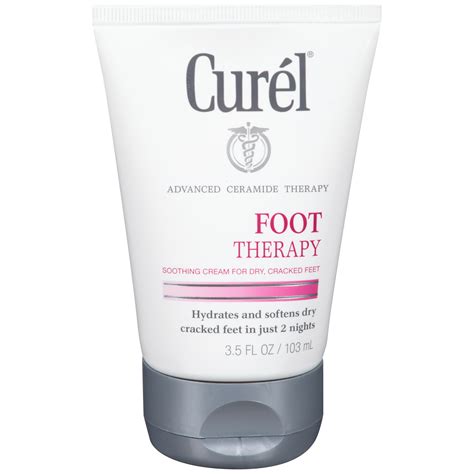 Curel Foot Therapy Foot Cream, for Dry, Cracked Feet, 3.5 fl oz (103 ml ...