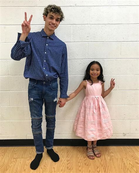 Marcus and his little sister Demi ️ | Famous teenagers, The dobre twins ...