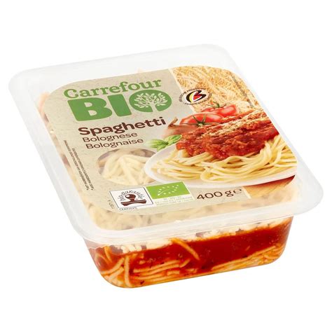 Bio Spaghetti Bolognese 400 g Carrefour België