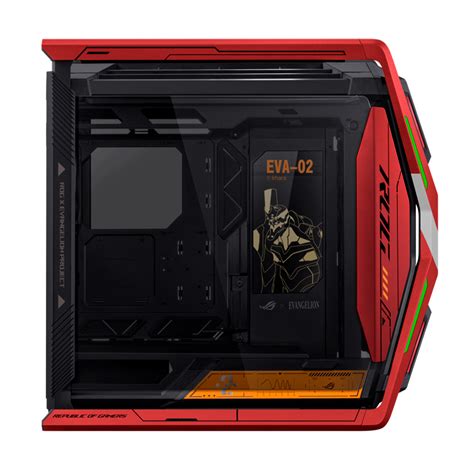 Gabinete Asus Rog Hyperion Gr Eva Edition Cristal Templado