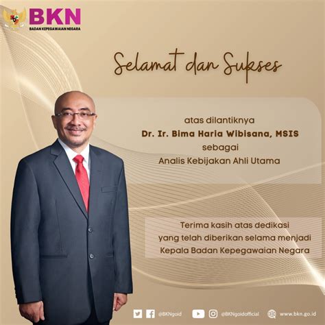 ASNKiniBeda On Twitter SobatBKN Kepala BKN Periode Tahun 2015 2021