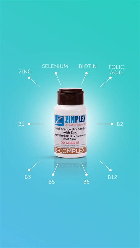 Zinplex B Complex Tablets Zinplex South Africa