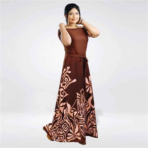 Puff Sleeves Off Shoulder Maxi Dress By Sunmart Lanka Made In Sri Lanka