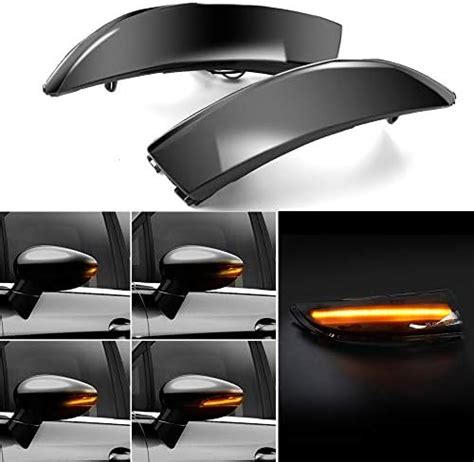 Dynamic Turn Signal Light LED Side Rearview Mirror Sequential Indicator