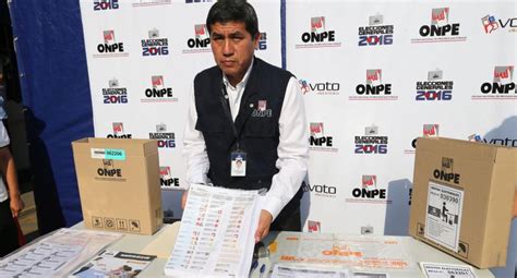 Elecciones 2016 Onpe Inició Distribución En Todo El País Del Material Electoral Video Lima