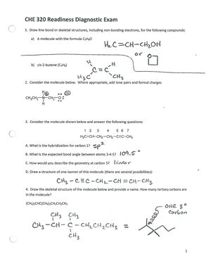 Rev E Key Pdf This Is Practice Work For Organic Chemistry Ii With Dr