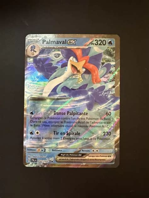 Carte Pok Mon Palmaval Ex Evolution Pald A Ev Fr Eur