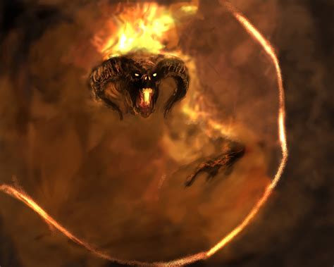 Balrog Painting at PaintingValley.com | Explore collection of Balrog