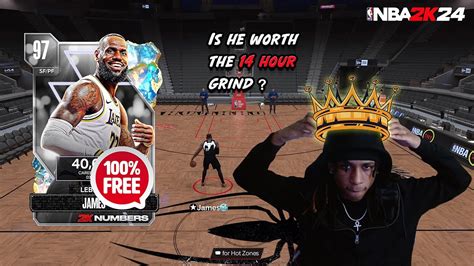 GALAXY OPAL LEBRON JAMES GAMEPLAY 2K24 IS LEBRON WORTH THE 14 HOUR