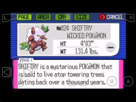 024 How To Evolve Nuzleaf Into Shiftry In Pokemon Ruby YouTube