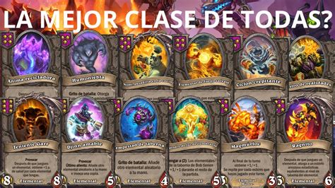 Guia ELEMENTALES Hearthstone campos de batalla battlegrounds en español