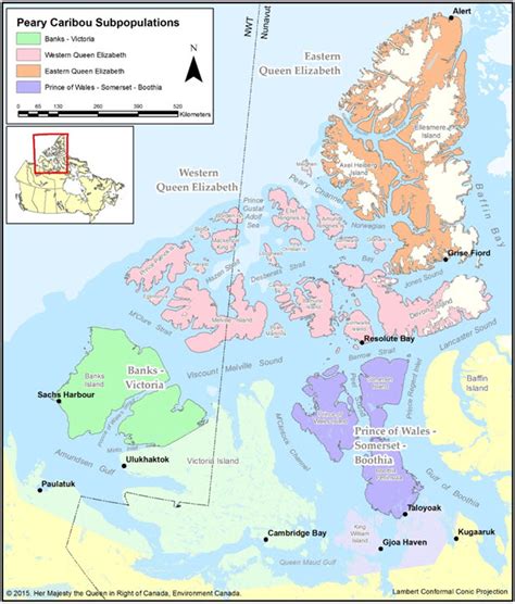 COSEWIC Assessment And Status Report On The Peary Caribou Rangifer