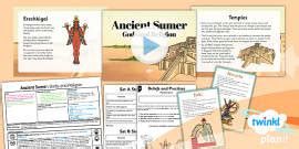 Ancient Sumer Cuneiform Writing Activity Worksheet Twinkl