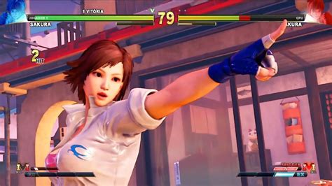 Street Fighter V Mods Showcase Sakura As Asuka Vs Karin As Lili Youtube