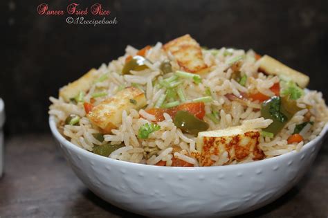 Paneer Fried Rice Recipe Book