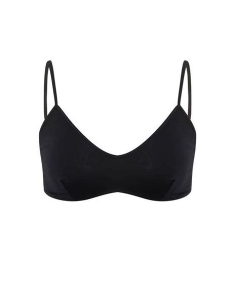 Sauipe Swimwear Elise Bralette Bikini Top In Black Lyst
