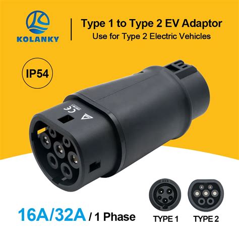 Adaptateur De Chargeur EV Pour V Hicule Lectrique Connecteur De Charge