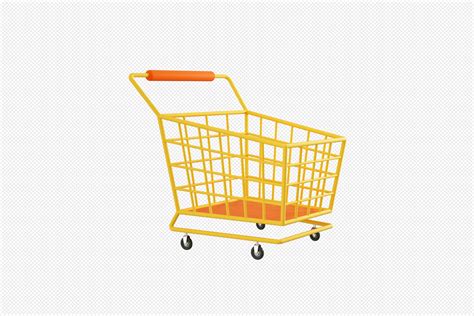 Shopping Cart 3d Png Images With Transparent Background Free Download