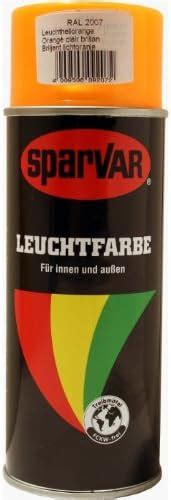 SparVar Lackspray Ral 2007 Leuchtspray Neon 400 Ml Leuchthellorange