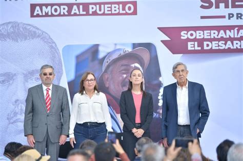 Sheinbaum presenta plan energético con Cuauhtémoc Cárdenas