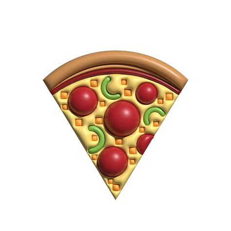 Free 3d Pizza Slice Logo Icon Png Image 27764697 Png