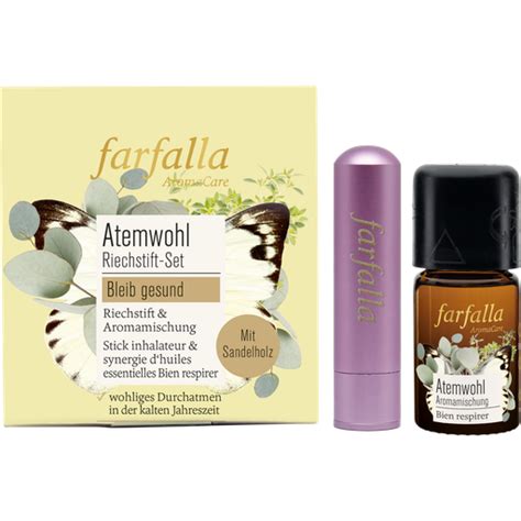 Farfalla Riechstift Set Atemwohl 1 Set Ecco Verde Onlineshop