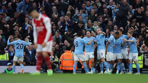 Infartante Manchester City Venci A Arsenal Y As Qued La Tabla De