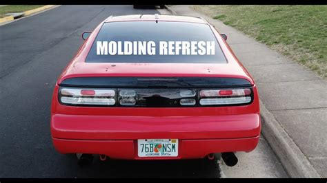 Window Molding Refresh And Replace Project Z32 Nissan 300zx Twin Turbo