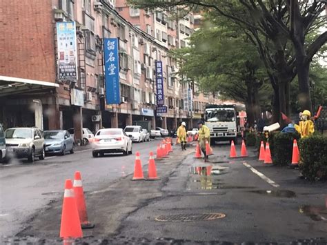 中華鱻傳媒 台水安南區部分挖路汰換管線 市民避免塞車可提前改道