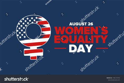 Womens Equality Day United States Female Stock Vector Royalty Free