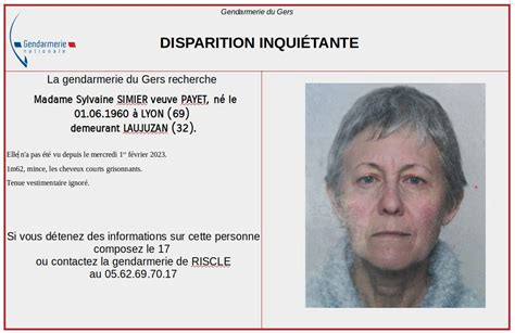 Gers Appel T Moins Des Gendarmes Apr S La Disparition Inqui Tante