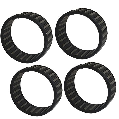 Set Of 4 Needle Caged Transmission Shaft Bearing For Harley Davidson