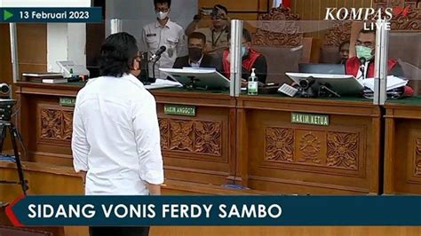 Ferdy Sambo Dijatuhi Hukuman Mati Empat Hari Setelah Merayakan Ulang