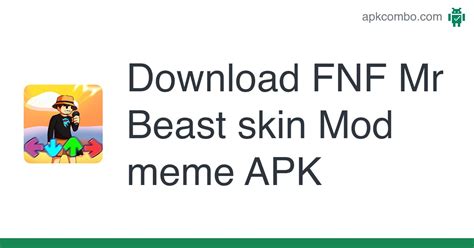 FNF Mr Beast skin Mod meme APK (Android Game) - Free Download