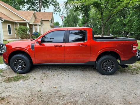 2022 Ford Maverick With 17x8 38 Fifteen52 Metrix Mx And 24565r17 Toyo