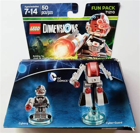 LEGO 71210 Dimensions Cyborg Fun Pack Box Damage Lodi Bricks