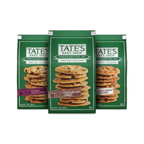 Tates Bake Shop Cookies Variety Pack Oatmeal Raisin Chocolate Chip