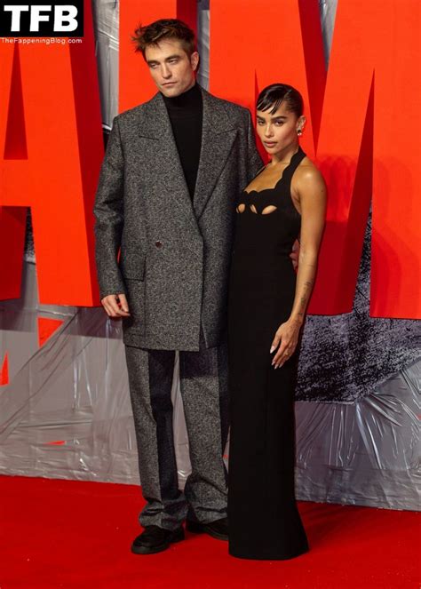 Zoe Kravitz Shows Off Her Sexy Tits At The Batman Movie Premiere In London Photos