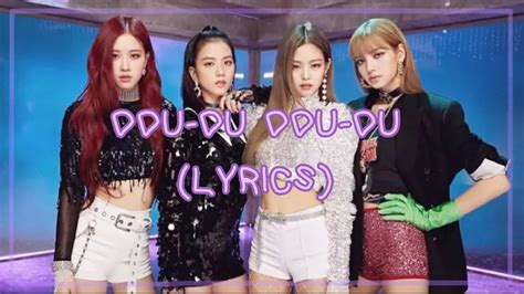 Blackpink Ddu Du Ddu Du Lyrics Youtube