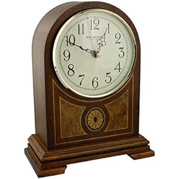 Seiko Wooden Pendulum Mantle Mantel Quartz Battery Clock With