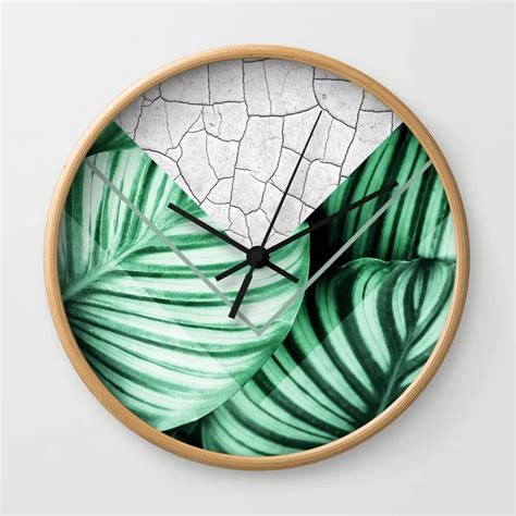 Geometric Composition 4 Wall Clock By Dreamprintdesigns Society6