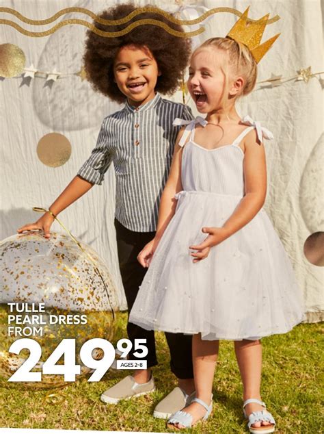 Girls' dress offer at Ackermans