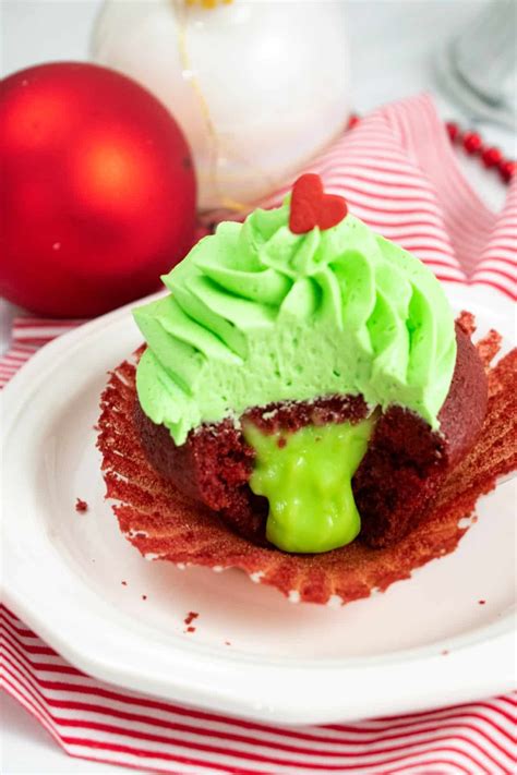 Grinch Cupcakes