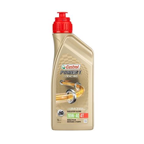 Aceite Castrol Power1 Racing 10W40 4T 1L Reveymo